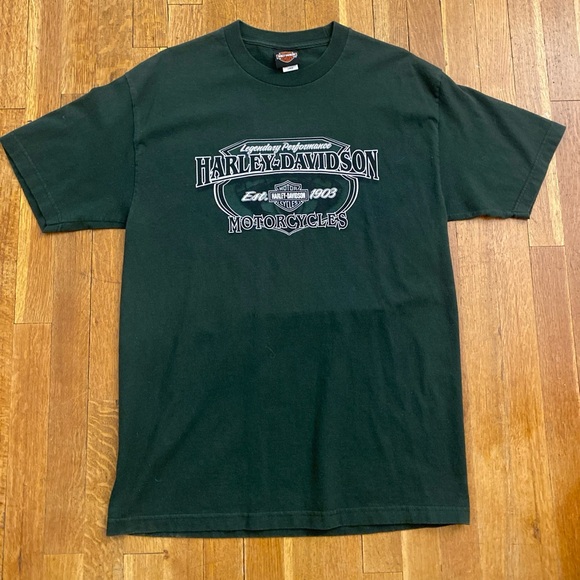 HARLEY Davidson Quaid Temecula CA Live To Ride Gray Graphic T-Shirt Men’s Large - Picture 1 of 12
